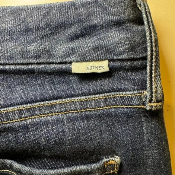 Mother The Looker High Rise Crop Skinny Jeans Women’s size 26 - Picture 7 of 15